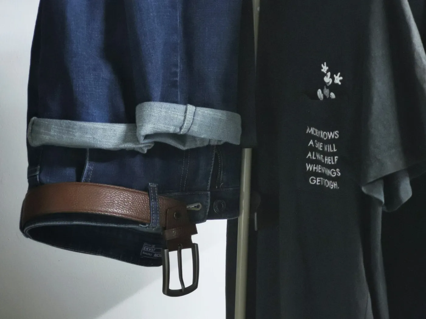 Raw Denim Jeans